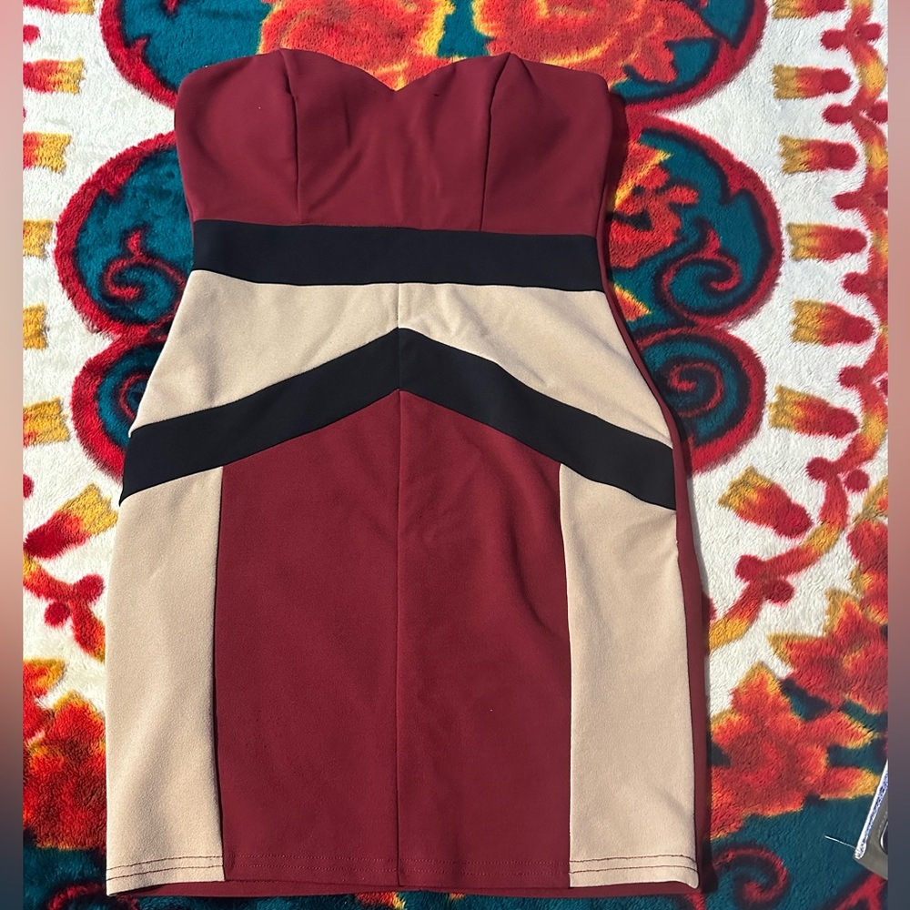 Windsor tri-color dress